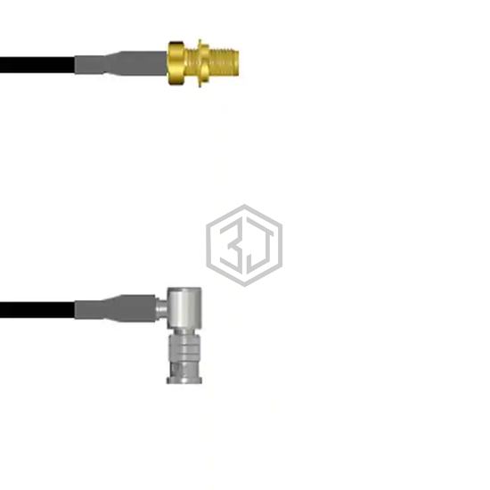 Q-2W05G0003084I - Amphenol Custom Cable - Coaxial Cables (RF)
