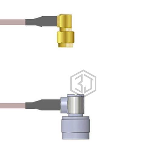 Q-3402C0005003I - Amphenol Custom Cable - Coaxial Cables (RF)