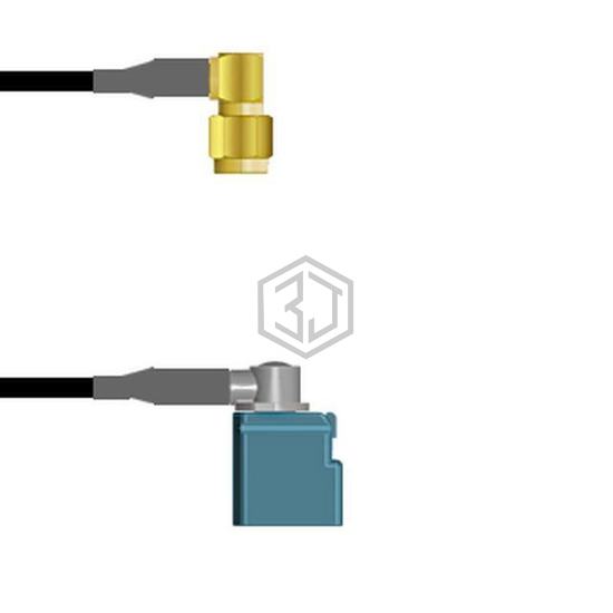 Q-3405C00030.5M - Amphenol Custom Cable - Coaxial Cables (RF)