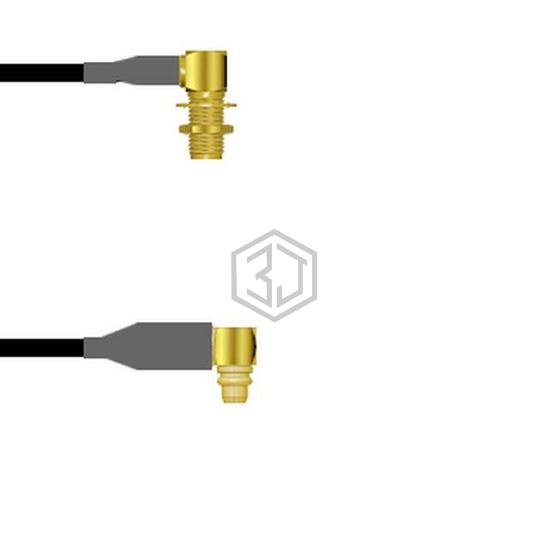 Q-2P01N0003003I - Amphenol Custom Cable - Coaxial Cables (RF)