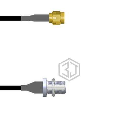Q-3B01U0003003M - Amphenol Custom Cable - Coaxial Cables (RF)
