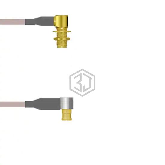 Q-2P01A0005072I - Amphenol Custom Cable - Coaxial Cables (RF)