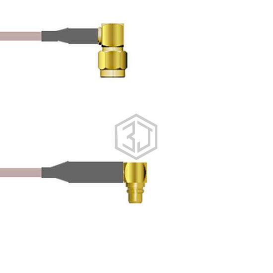 Q-3501O000R.25M - Amphenol Custom Cable - Coaxial Cables (RF)