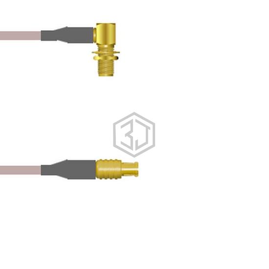 Q-2Q01D000R0.5M - Amphenol Custom Cable - Coaxial Cables (RF)