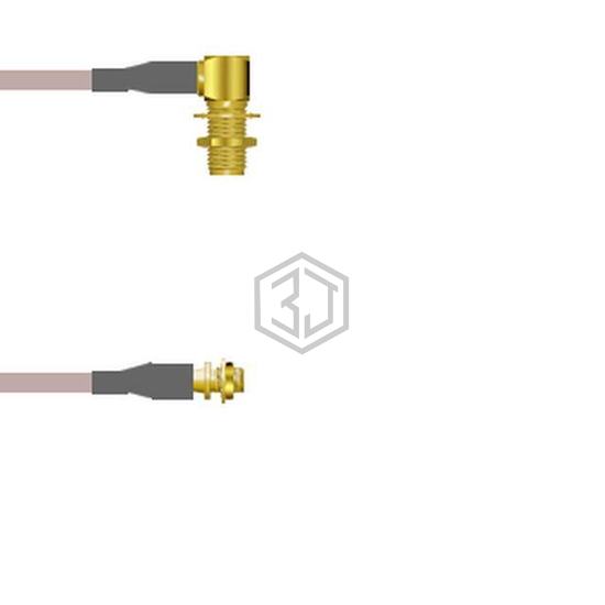 Q-2P01I0005003I - Amphenol Custom Cable - Coaxial Cables (RF)