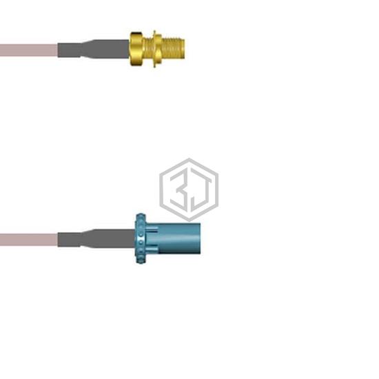 Q-2W05A0005003M - Amphenol Custom Cable - Coaxial Cables (RF)