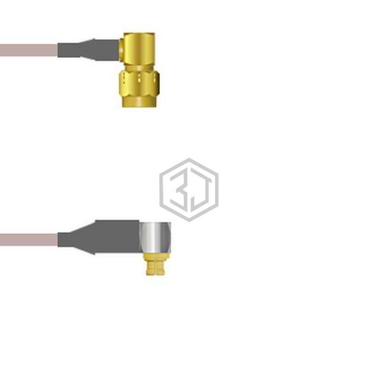 Q-330460001006I - Amphenol Custom Cable - Coaxial Cables (RF)