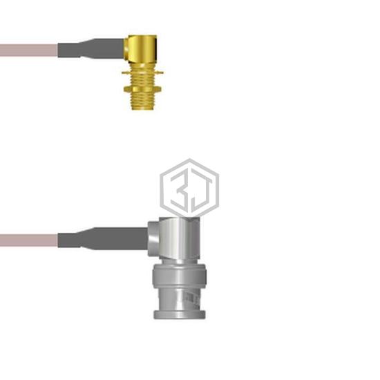 Q-2P00D0005001M - Amphenol Custom Cable - Coaxial Cables (RF)