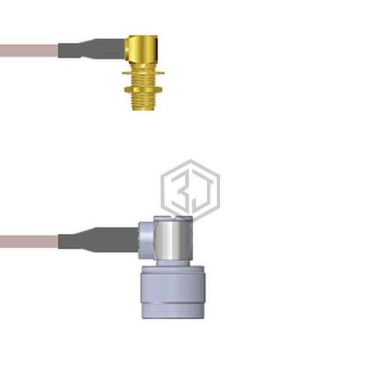 Q-2P02C0005036I - Amphenol Custom Cable - Coaxial Cables (RF)