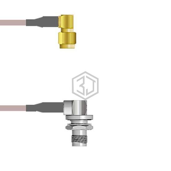 Q-340480005036I - Amphenol Custom Cable - Coaxial Cables (RF)