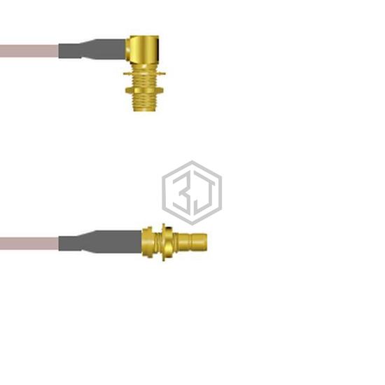 Q-2P03M00051.5M - Amphenol Custom Cable - Coaxial Cables (RF)