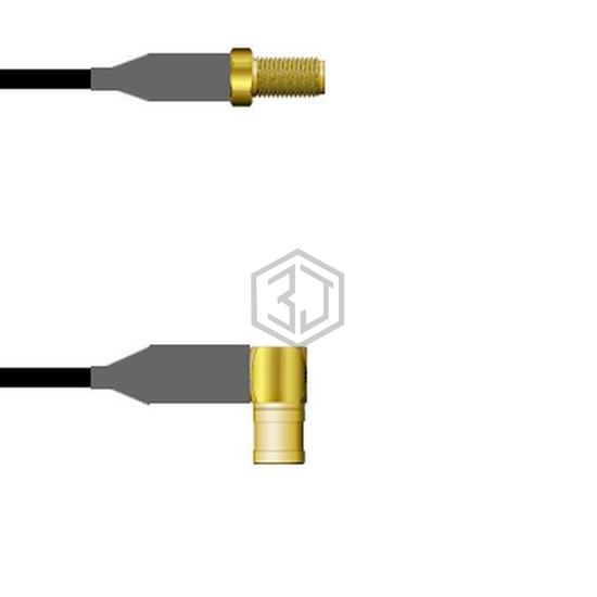 Q-2Z03U0008002M - Amphenol Custom Cable - Coaxial Cables (RF)