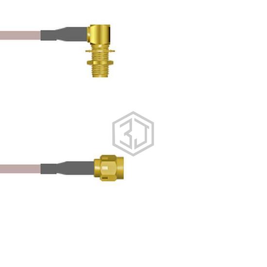 Q-2P03B0005002M - Amphenol Custom Cable - Coaxial Cables (RF)