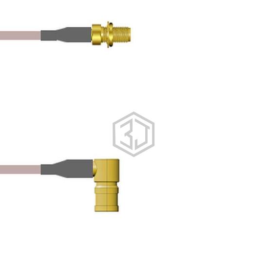 Q-2X03T000R024I - Amphenol Custom Cable - Coaxial Cables (RF)