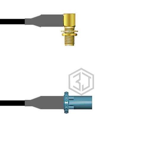 Q-2R05B0008003M - Amphenol Custom Cable - Coaxial Cables (RF)