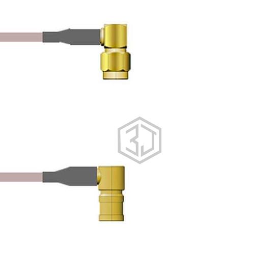 Q-3503T000R024I - Amphenol Custom Cable - Coaxial Cables (RF)