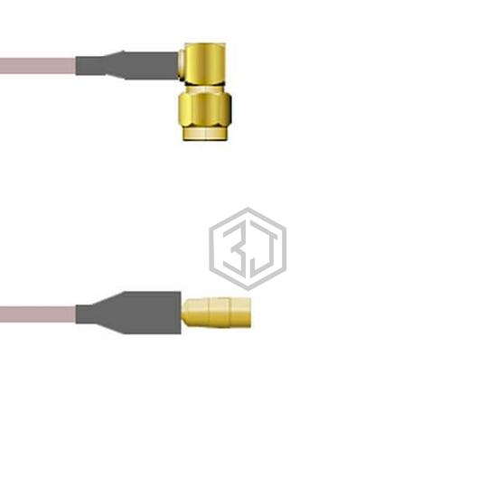 Q-3501L000R0.5M - Amphenol Custom Cable - Coaxial Cables (RF)