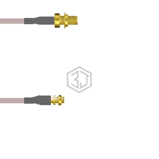 Q-2W01I0005084I - Amphenol Custom Cable - Coaxial Cables (RF)