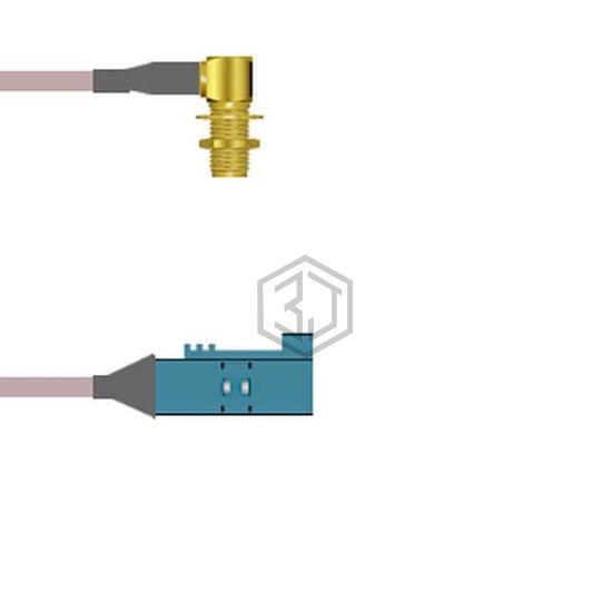 Q-2P05E0005009I - Amphenol Custom Cable - Coaxial Cables (RF)