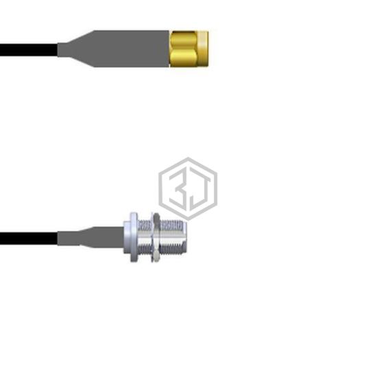 Q-3G026000M1.5M - Amphenol Custom Cable - Coaxial Cables (RF)