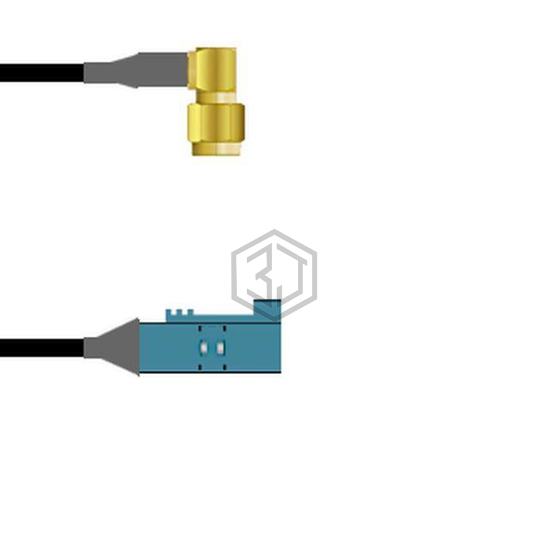 Q-3405E0003003I - Amphenol Custom Cable - Coaxial Cables (RF)