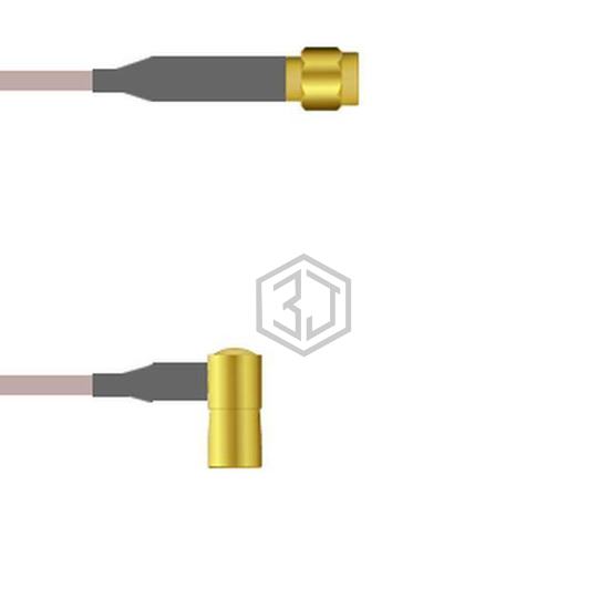 Q-6803S00052.5M - Amphenol Custom Cable - Coaxial Cables (RF)
