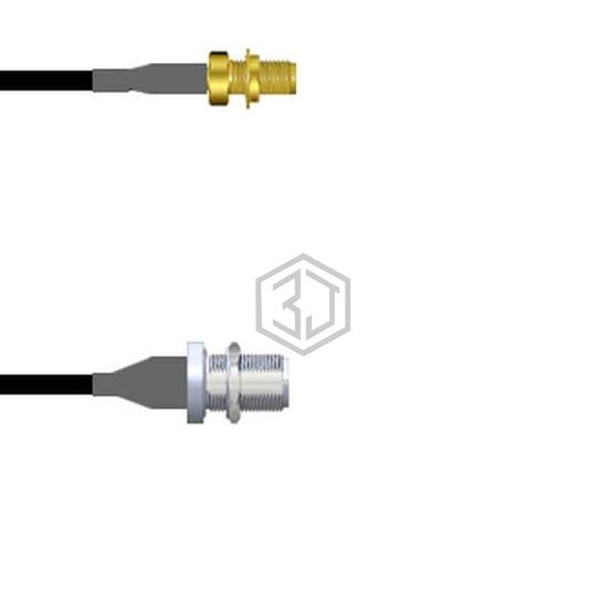 Q-2W01U0003003M - Amphenol Custom Cable - Coaxial Cables (RF)