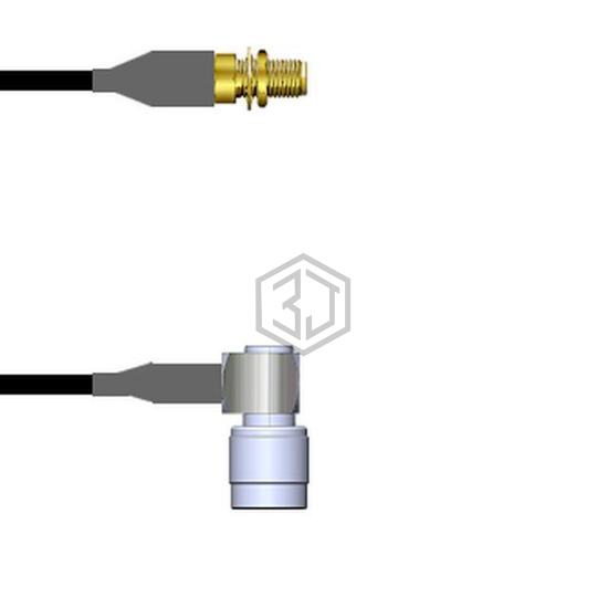 Q-3004V000D003M - Amphenol Custom Cable - Coaxial Cables (RF)