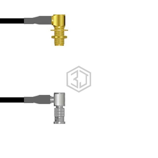 Q-2P05G0003003M - Amphenol Custom Cable - Coaxial Cables (RF)
