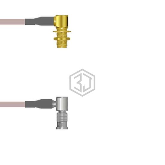 Q-2P05G0005048I - Amphenol Custom Cable - Coaxial Cables (RF)