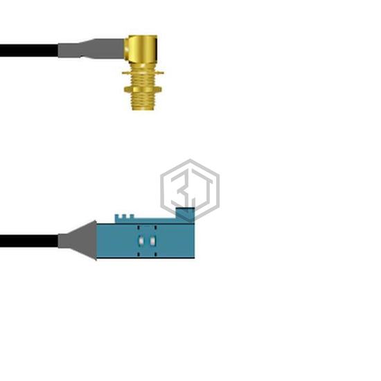 Q-2P05E0003084I - Amphenol Custom Cable - Coaxial Cables (RF)