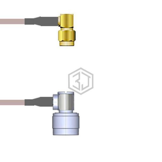 Q-3502D000R018I - Amphenol Custom Cable - Coaxial Cables (RF)