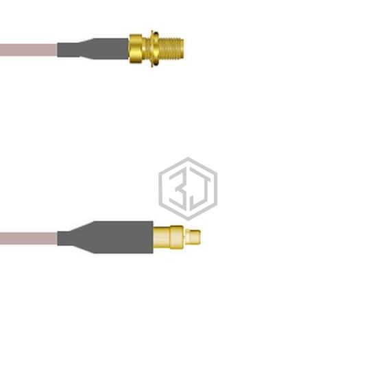 Q-2X01R000R036I - Amphenol Custom Cable - Coaxial Cables (RF)