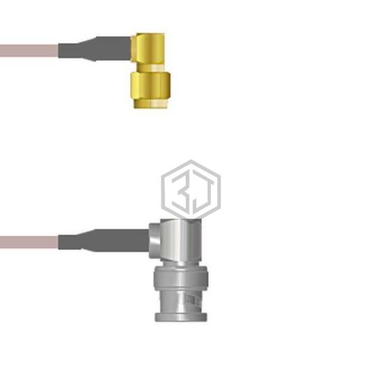 Q-3400D0005003M - Amphenol Custom Cable - Coaxial Cables (RF)