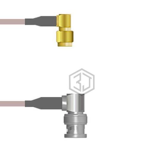 Q-3800F000H024I - Amphenol Custom Cable - Coaxial Cables (RF)