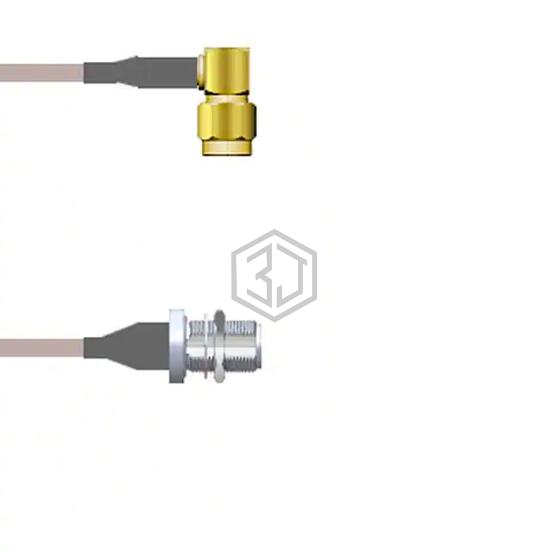 Q-35022000R001M - Amphenol Custom Cable - Coaxial Cables (RF)