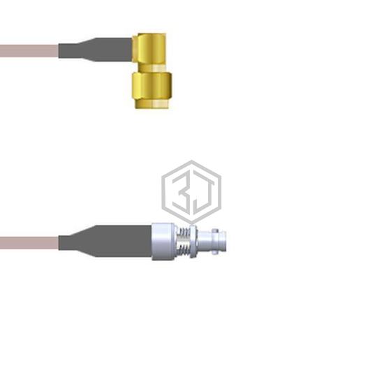 Q-3800S000H0.5M - Amphenol Custom Cable - Coaxial Cables (RF)