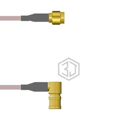 Q-3C03T000R2.5M - Amphenol Custom Cable - Coaxial Cables (RF)
