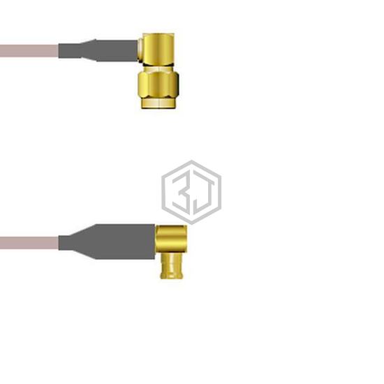 Q-35017000R2.5M - Amphenol Custom Cable - Coaxial Cables (RF)