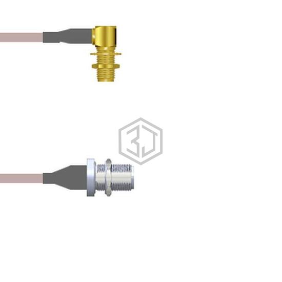 Q-2P01U0005084I - Amphenol Custom Cable - Coaxial Cables (RF)