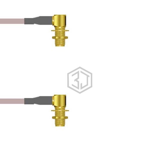 Q-2P02P0005108I - Amphenol Custom Cable - Coaxial Cables (RF)
