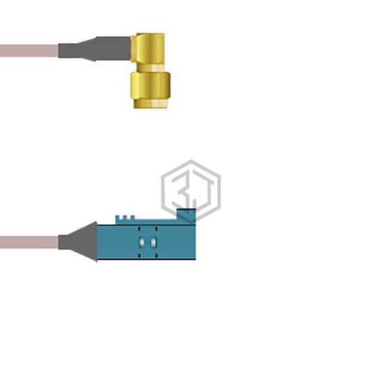 Q-3405E00052.5M - Amphenol Custom Cable - Coaxial Cables (RF)