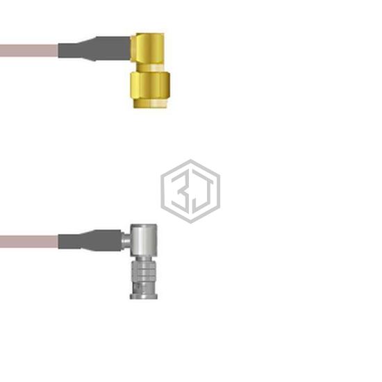 Q-3405G0005003M - Amphenol Custom Cable - Coaxial Cables (RF)