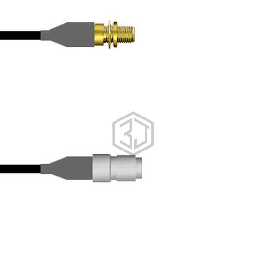 Q-30065000D003M - Amphenol Custom Cable - Coaxial Cables (RF)
