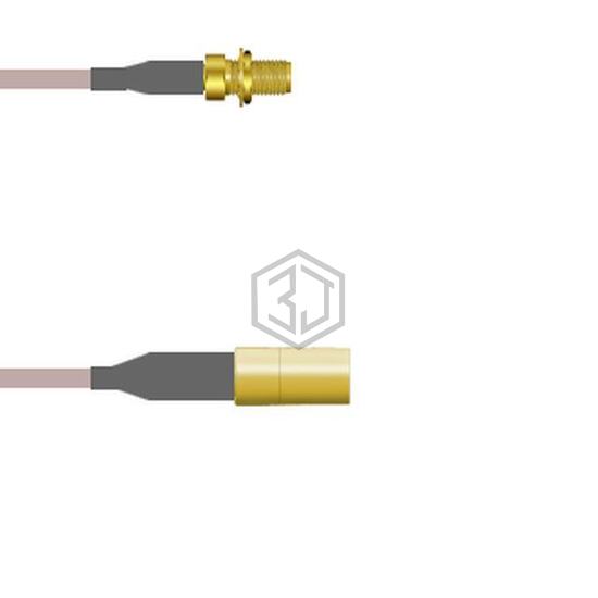 Q-2X03Z000R084I - Amphenol Custom Cable - Coaxial Cables (RF)
