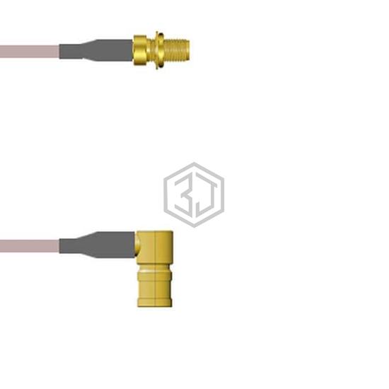Q-2X03T000R108I - Amphenol Custom Cable - Coaxial Cables (RF)