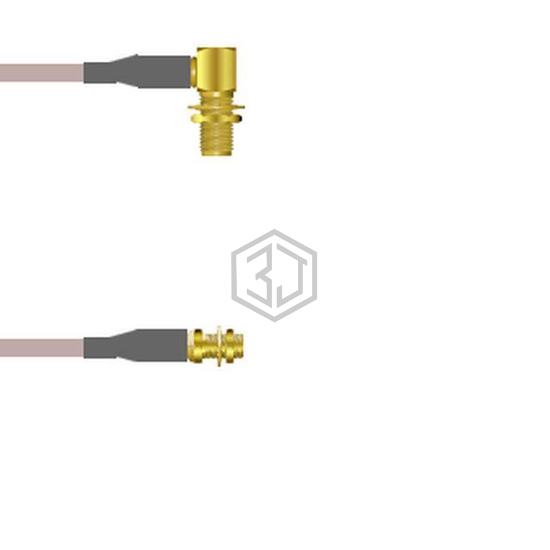 Q-2Q012000R108I - Amphenol Custom Cable - Coaxial Cables (RF)