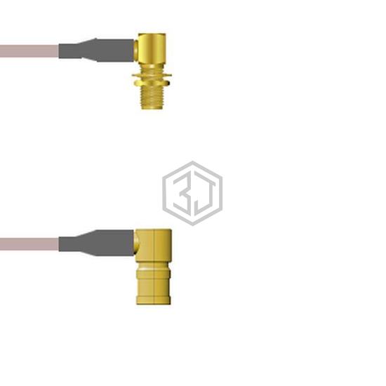 Q-2Q03T000R003M - Amphenol Custom Cable - Coaxial Cables (RF)