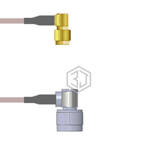 Q-3802G000H084I - Amphenol Custom Cable - Coaxial Cables (RF)