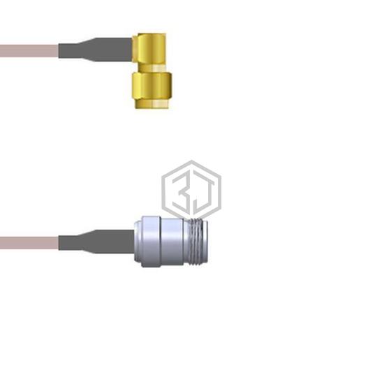 Q-38024000H2.5M - Amphenol Custom Cable - Coaxial Cables (RF)